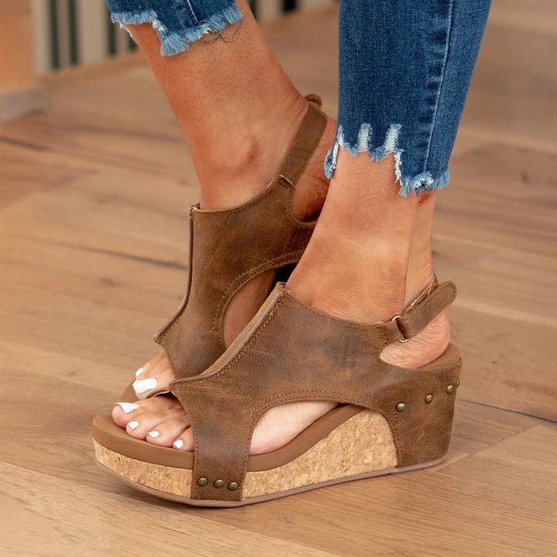 W&W Mode | Bequeme Leder-Sandalen für den Sommer
