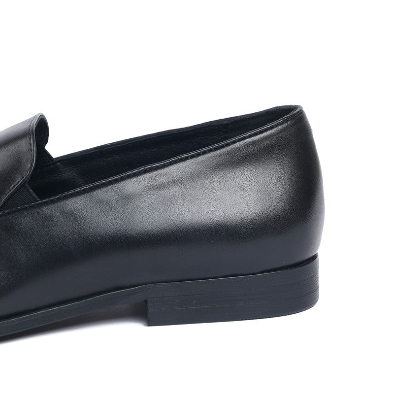 WW | Klassische Leder Slipper Für Herren Stilvoll & Bequem