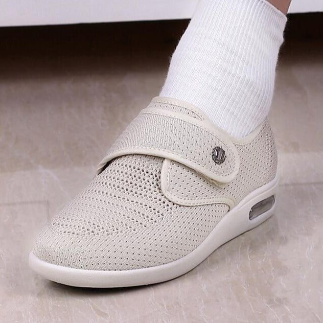 W&W Mode | Nanccy Plus Größe Weit Diabetiker für Geschwollene Füße Breite Schuhe