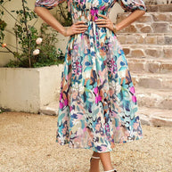 Elegantes Midikleid
