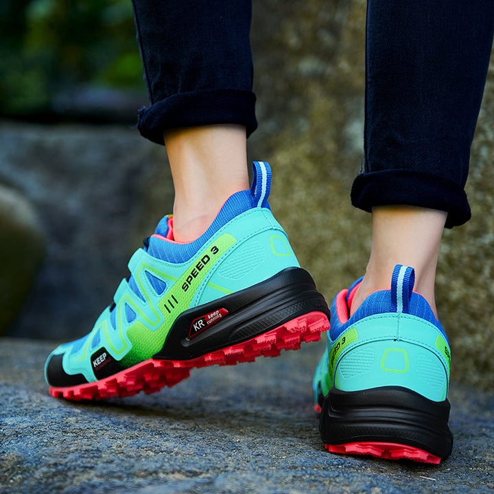 W&W Mode | Speed 3 Leichte Wanderschuhe Für Damen, Rutschfest Und Bequem