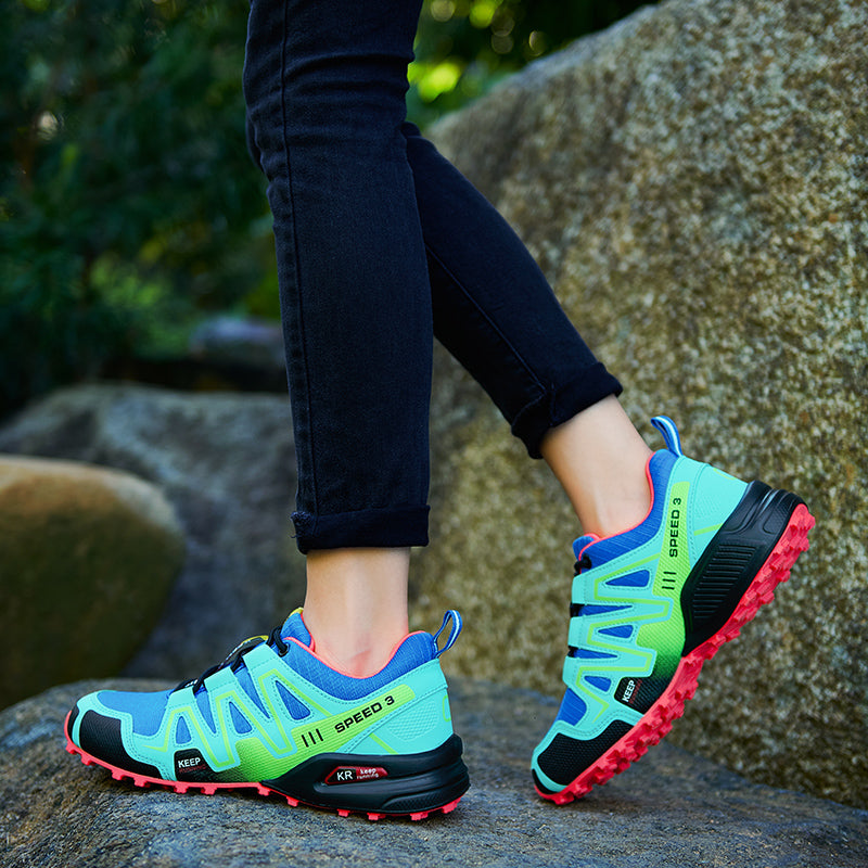 W&W Mode | Speed 3 Leichte Wanderschuhe Für Damen, Rutschfest Und Bequem
