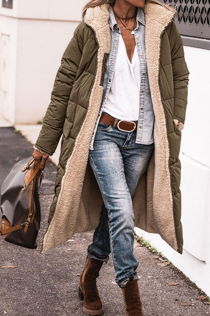 WW | Klassischer Langer Trenchcoat