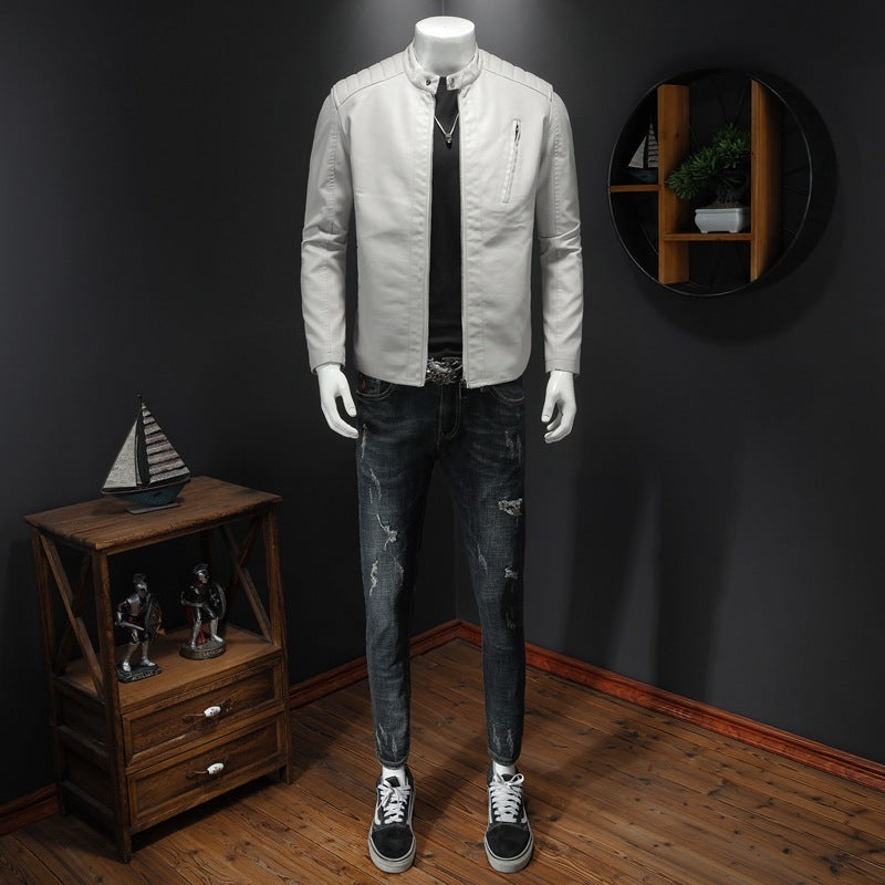 WW | Premium Herren Biker Lederjacke