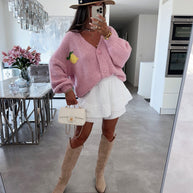 Cardigan Limoncello Rosa