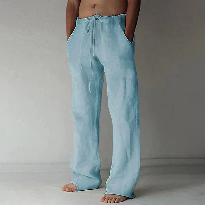 WW | Lockere Leinenhose Für Herren