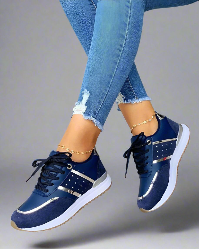 WW | Sneakers Regular Fit Glitzer Finish Perfekt für Besondere Anlässe