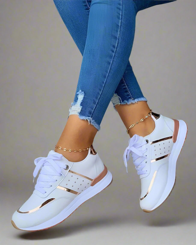 WW | Sneakers Regular Fit Glitzer Finish Perfekt für Besondere Anlässe