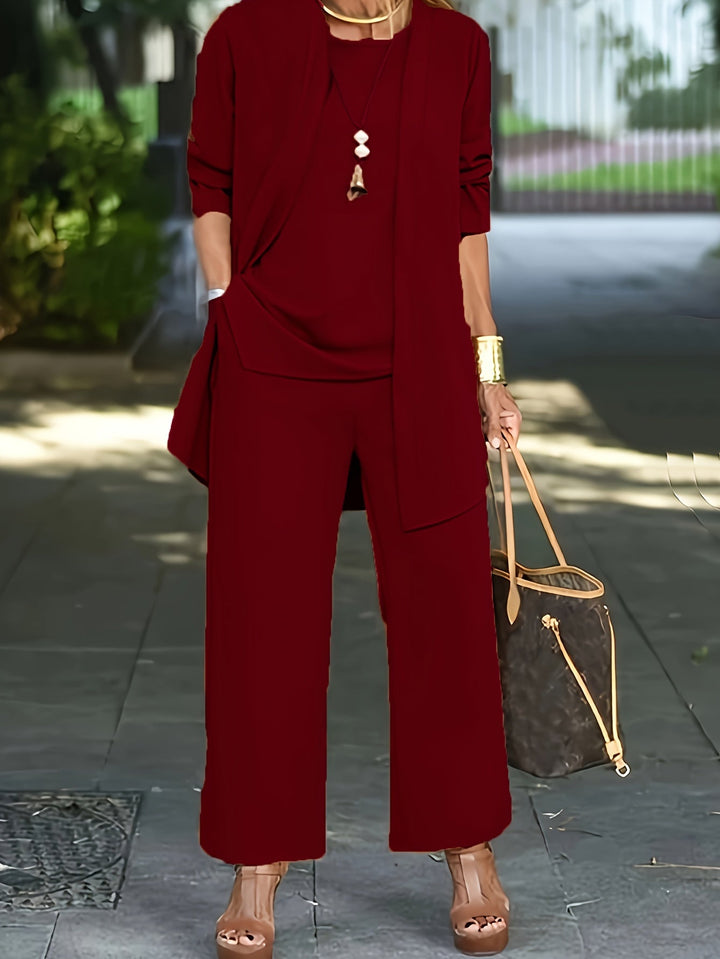 W&W Mode | Elegantes Einfaches 3-Teiliges Set