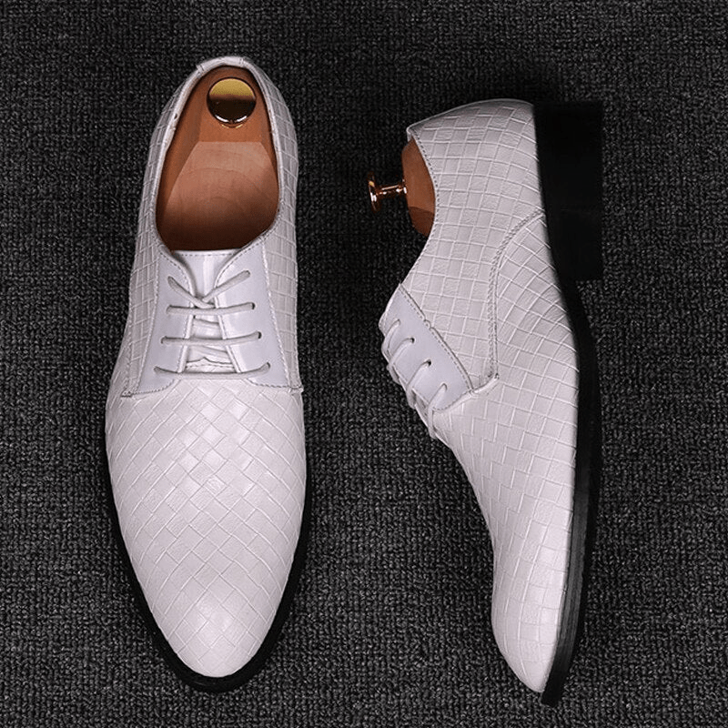 WW | Herren Schuhe Schicke Formelle Leder Schnürschuhe