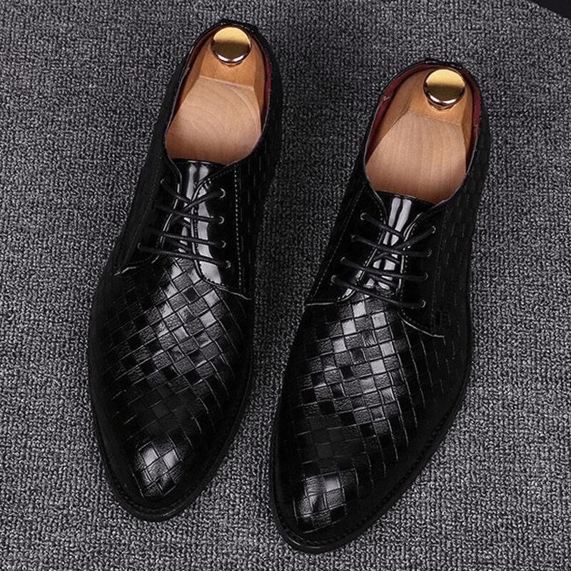 WW | Herren Schuhe Schicke Formelle Leder Schnürschuhe