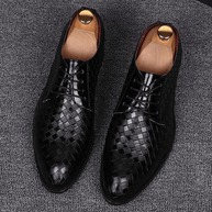 WW | Herren Schuhe Schicke Formelle Leder Schnürschuhe