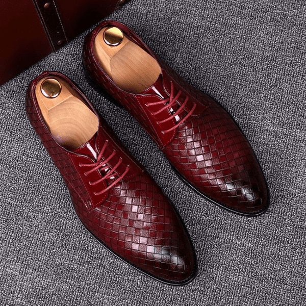 WW | Herren Schuhe Schicke Formelle Leder Schnürschuhe