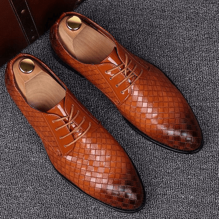 W&W Mode | Herren Schuhe Schicke Formelle Leder Schnürschuhe