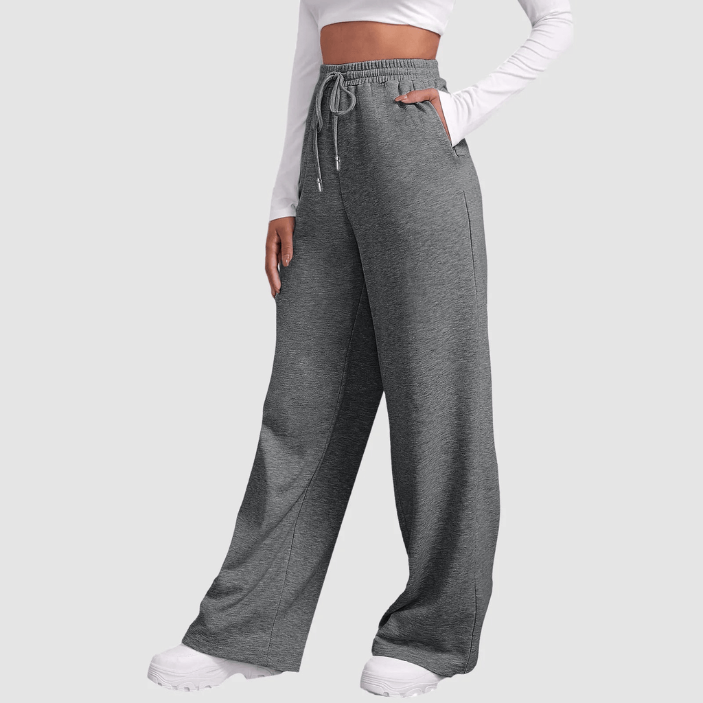 WW | Damen Hose Bequeme Jogginghose Mit Weiten Beinen