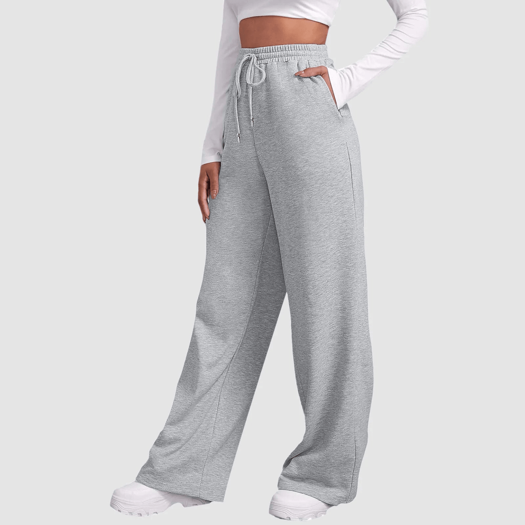 WW | Damen Hose Bequeme Jogginghose Mit Weiten Beinen