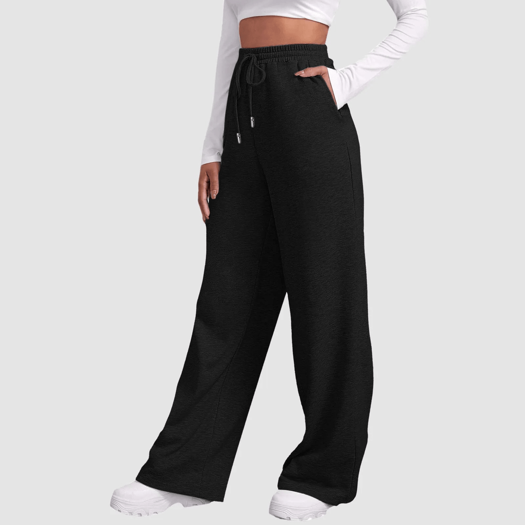 WW | Damen Hose Bequeme Jogginghose Mit Weiten Beinen