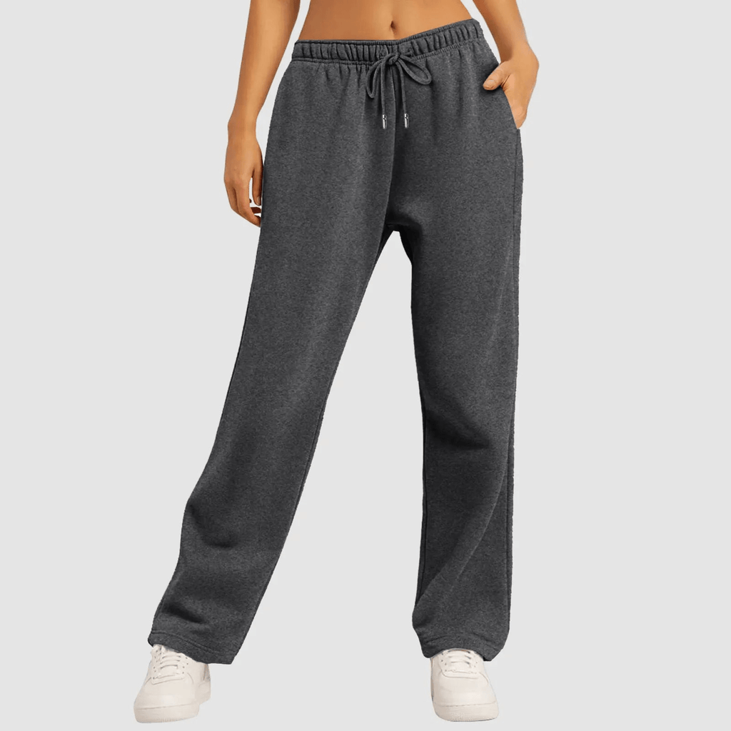 WW | Damen Hose Bequeme Jogginghose Mit Weiten Beinen