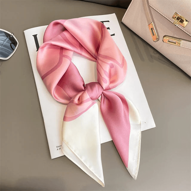 WW | Elegante Seidene Damen Schal Weicher Und Raffinierter Touch