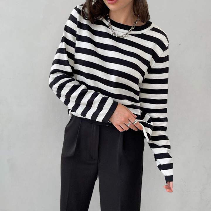 W&W Mode | Damen T-Shirt mit langen Ärmeln, lässig und bequem