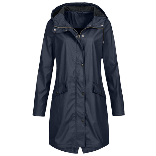 W&W Mode | Winddichte Damen-Regenjacke
