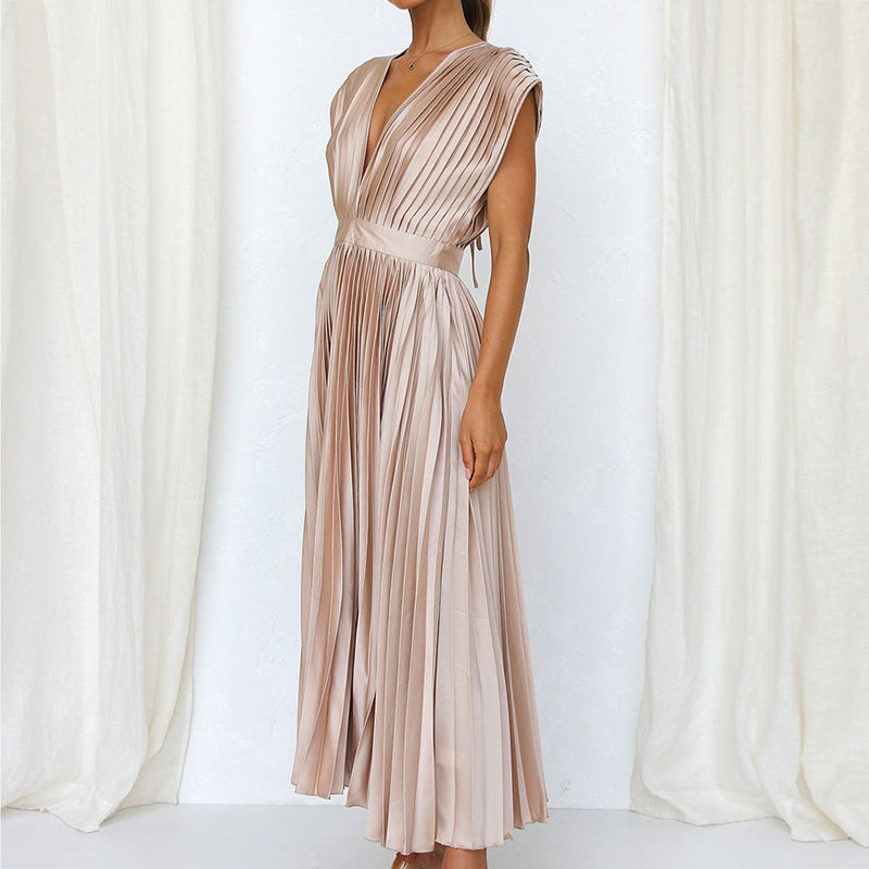 WW | Elegantes Plisseekleid für Damen