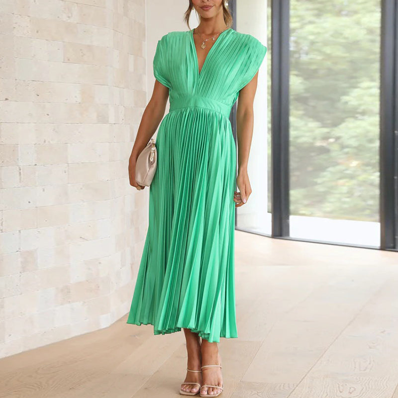 WW | Elegantes Plisseekleid für Damen