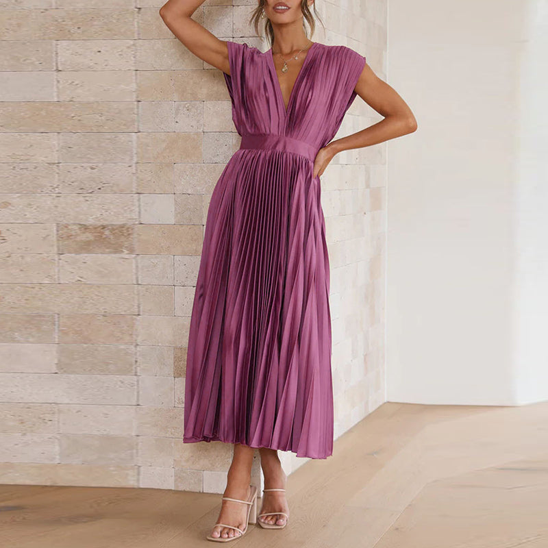 WW | Elegantes Plisseekleid für Damen