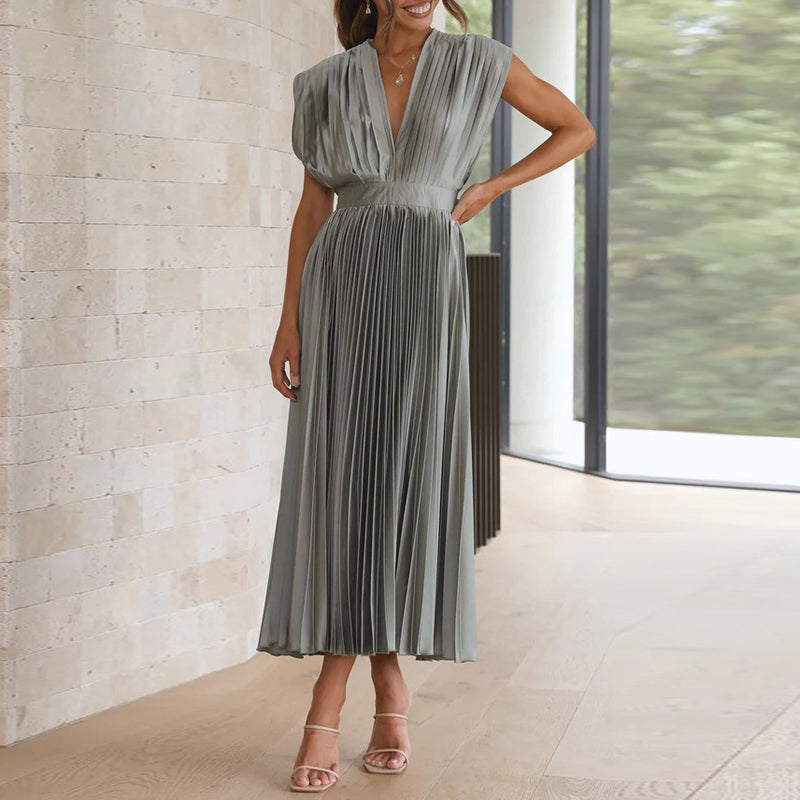 WW | Elegantes Plisseekleid für Damen