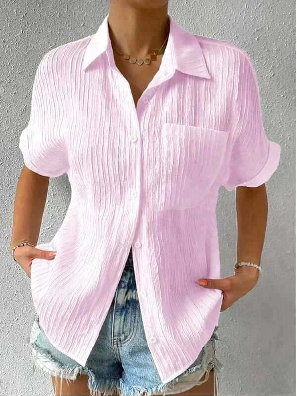 WW | Damen Freizeit Polo Shirt mit kurzen Ärmeln