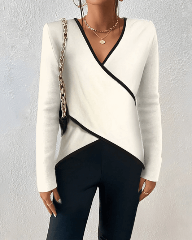 WW | Eleganter und stilvoller Langarmpullover für Frauen