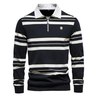 WW -  Gestreiftes langärmeliges Polo