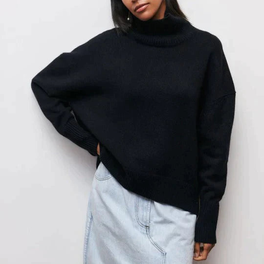 WW | Oversized Rollkragenpullover