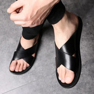 WW | Bequeme Rutschfeste Ledersandalen