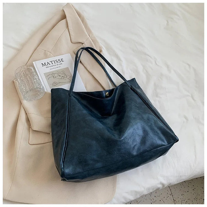 W&W Mode - Retro Leder Umhängetasche