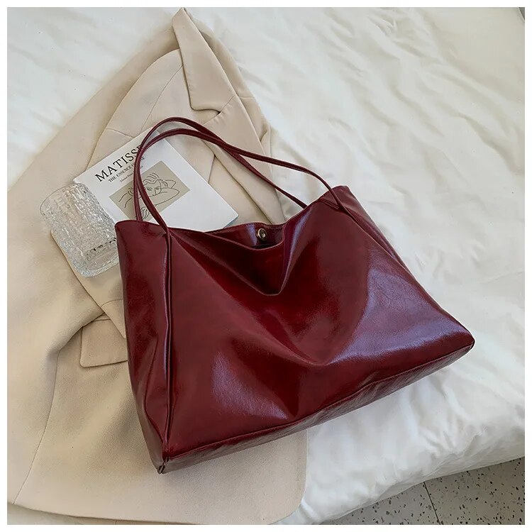 WW - Retro Leder Umhängetasche