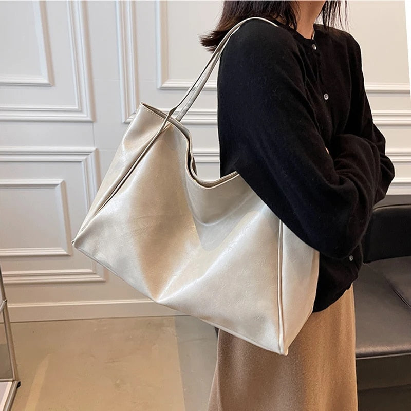 WW - Retro Leder Umhängetasche