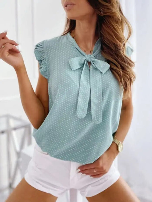 WW - Krawatte Schleife Bluse