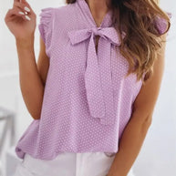 WW - Krawatte Schleife Bluse