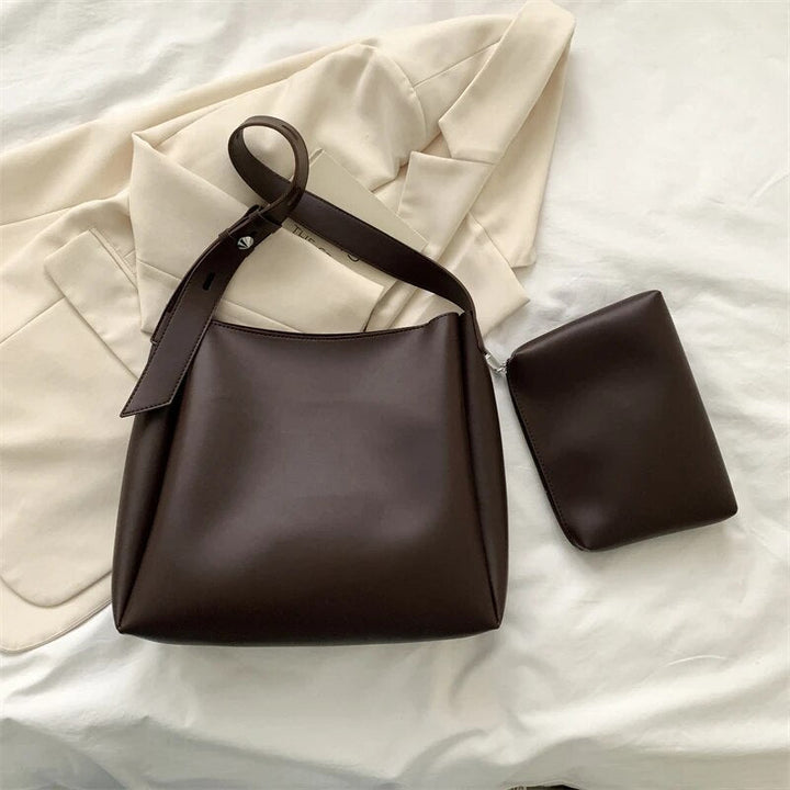 W&W Mode - Tote Tasche aus Leder