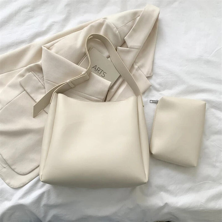 W&W Mode - Tote Tasche aus Leder