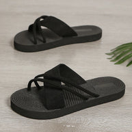 WW - Schwarzer Pantoffel