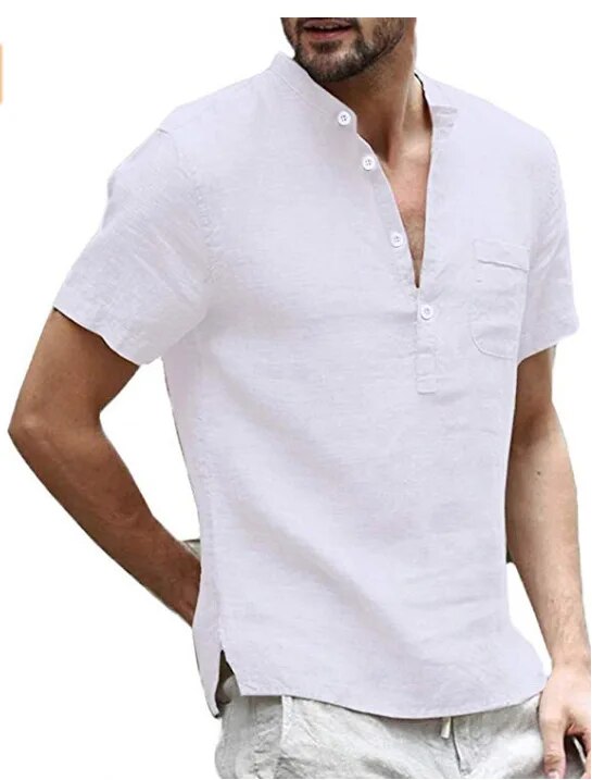 WW - Poloshirt mit V-Ausschnitt