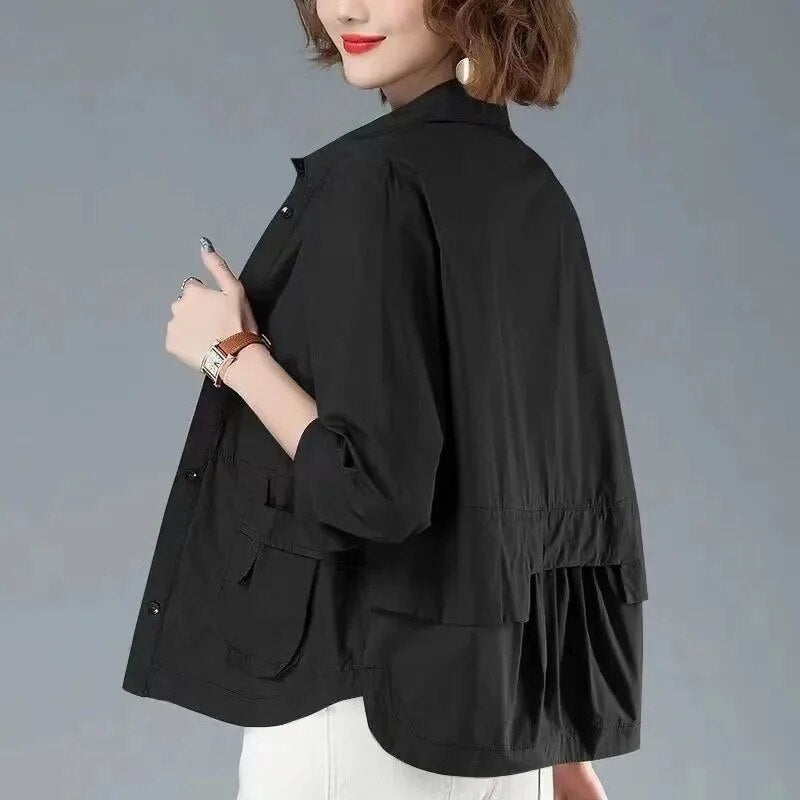 W&W Mode | Geknöpfte Jacke Für Frauen