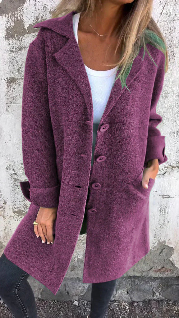 WW | Lässiger Lange Mantel für Damen | Stilvoll und Bequem