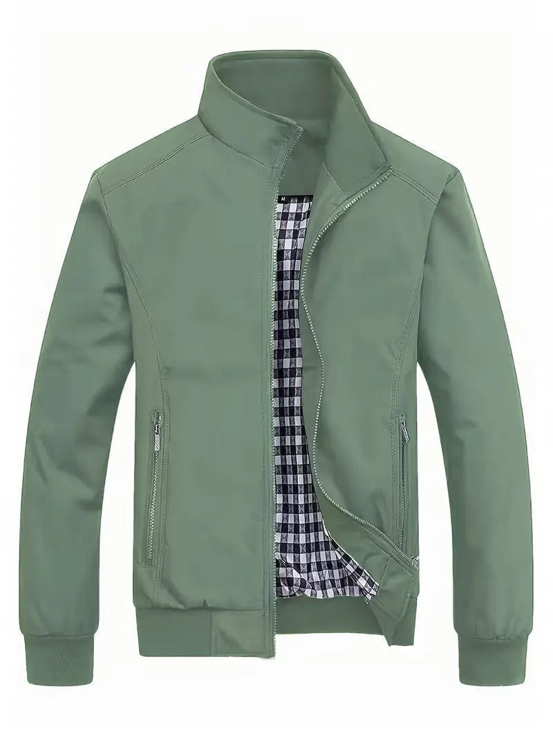 W&W Mode | Klassische Herrenmode Jacke mit Kragen