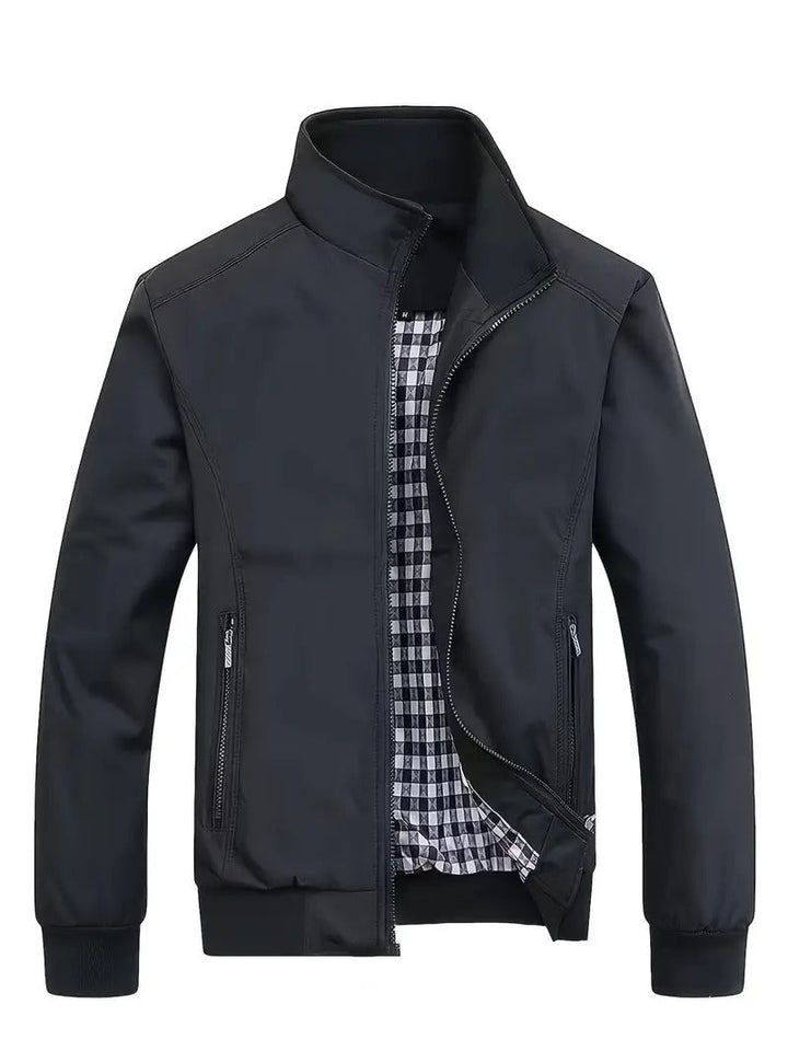 W&W Mode | Klassische Herrenmode Jacke mit Kragen