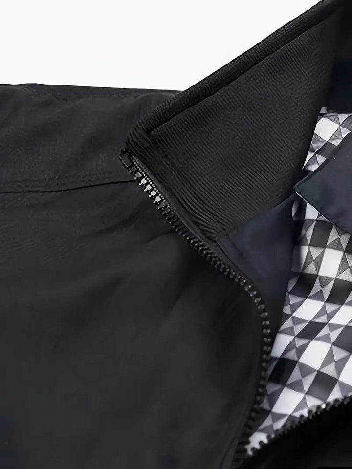 W&W Mode | Klassische Herrenmode Jacke mit Kragen