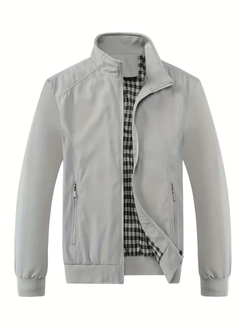 W&W Mode | Klassische Herrenmode Jacke mit Kragen