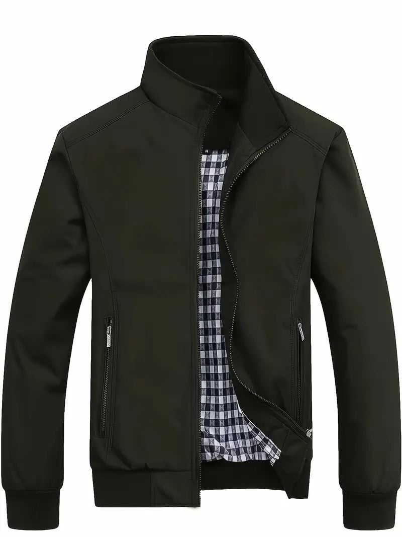 W&W Mode | Klassische Herrenmode Jacke mit Kragen